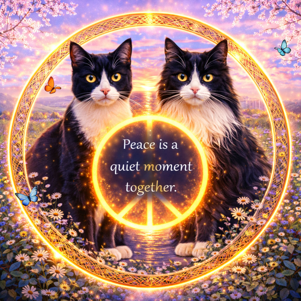 Tuxedo cats design